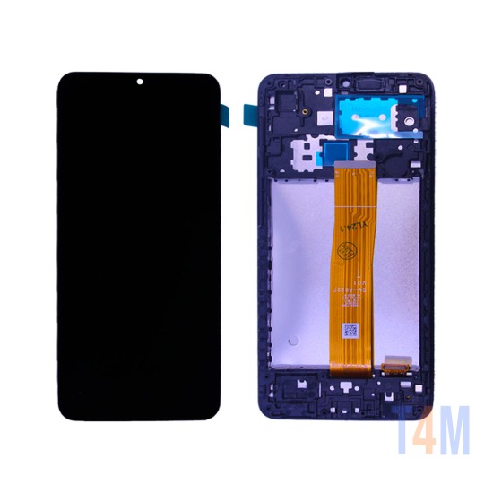 Touch+Display+Frame Samsung Galaxy A022/A02 (S-910) Preto